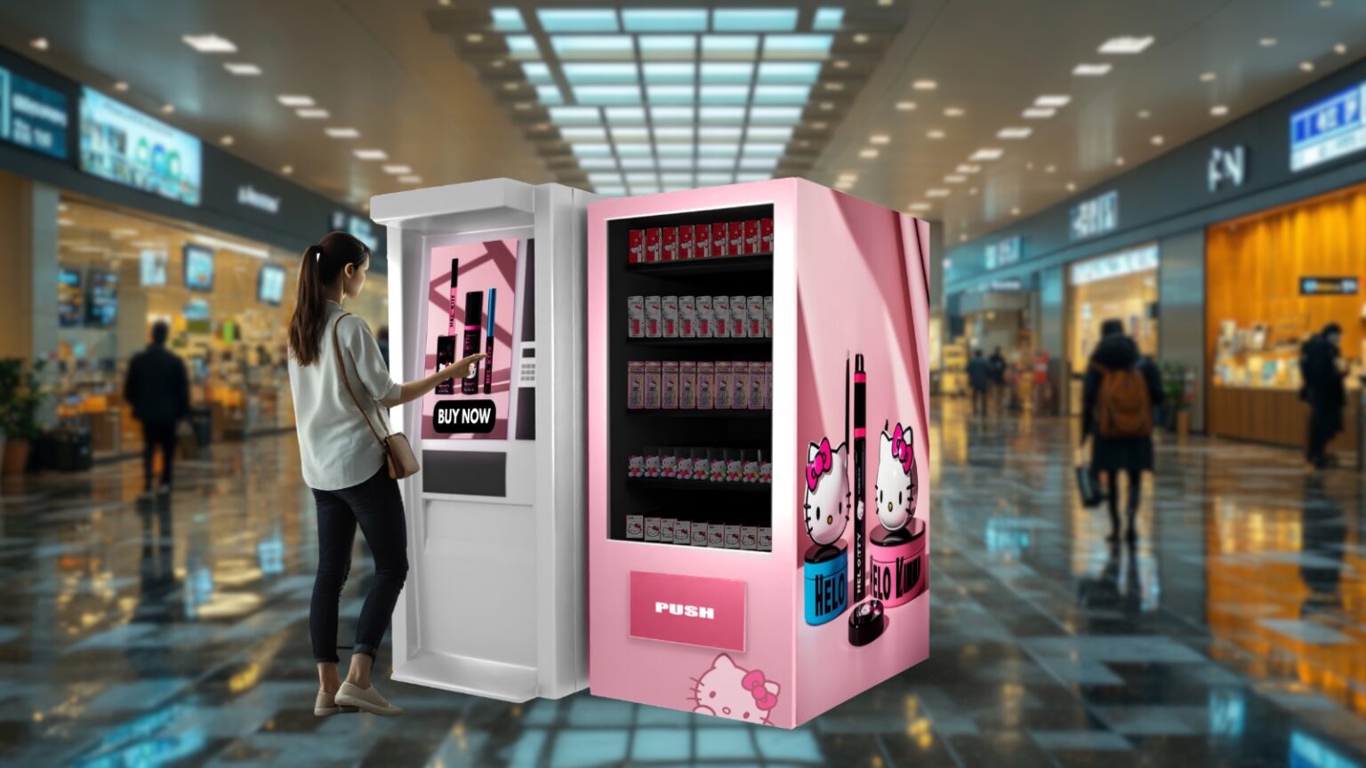 Kitty Machine Rise of Hello Kitty Vending Machines in Modern Retail