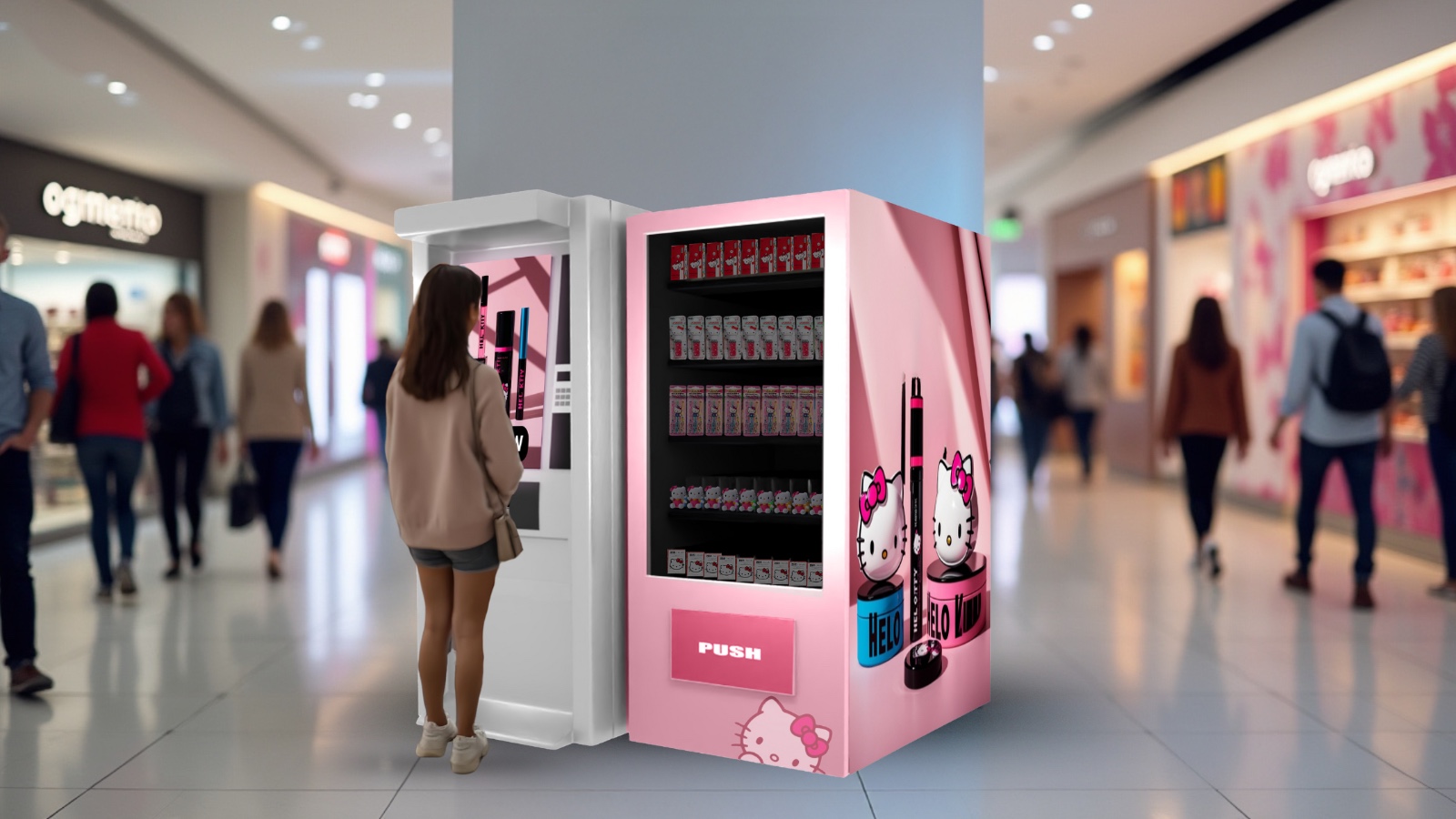 Kitty Machine Rise of Hello Kitty Vending Machines in Modern Retail