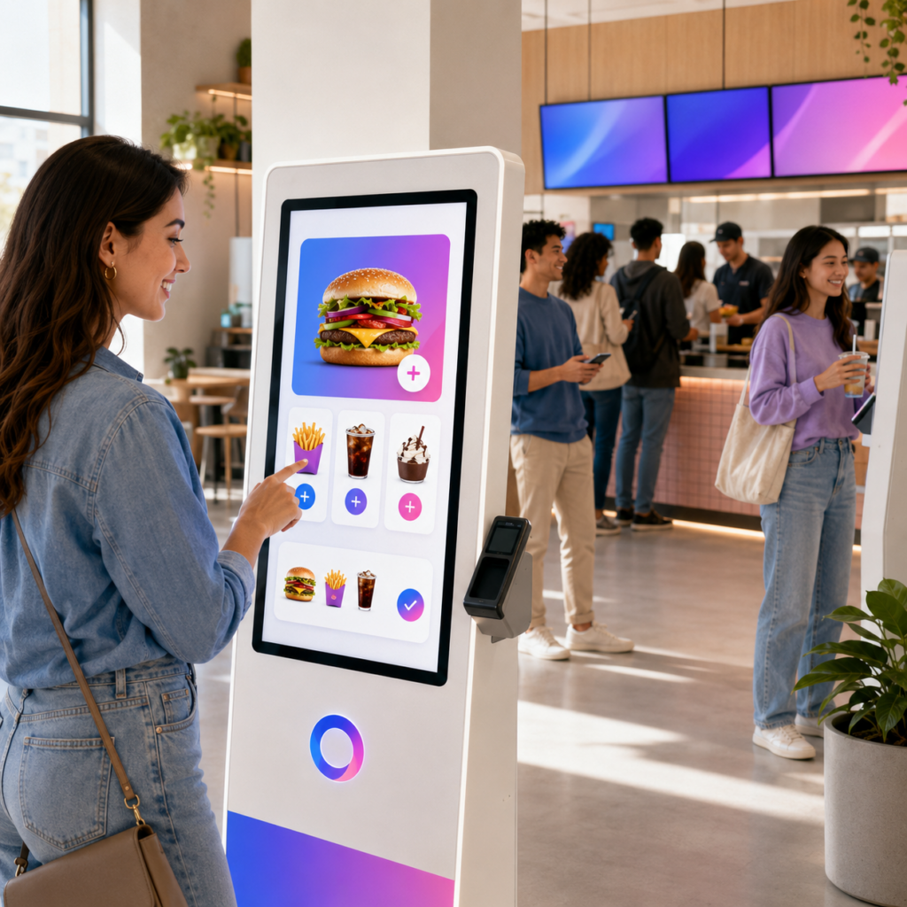 How Self-Ordering Kiosks Improve Customer Experience in Restaurants